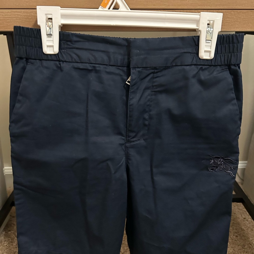 Burberry Kids Navy Formal Bottoms